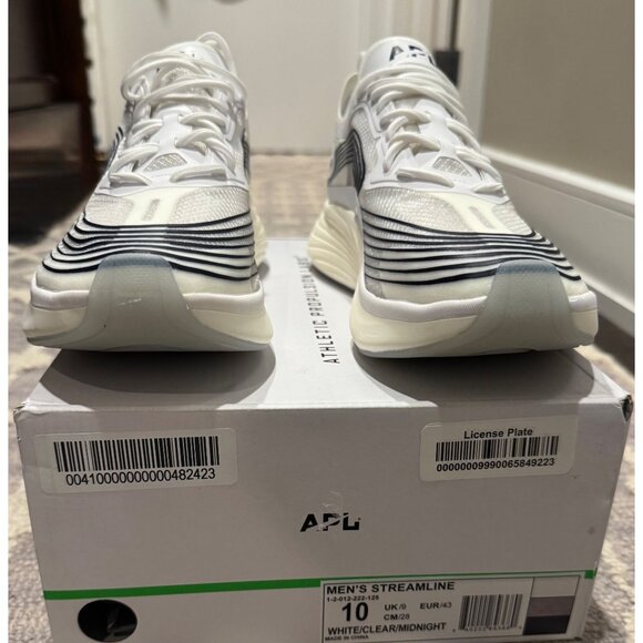 NWB APL Streamline Running Sneakers Shoes White/Clear/Midnight Size 10 main image 11